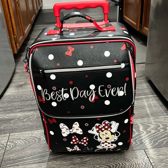 Disney Black and Red Travel Bag - Picture 1 of 10